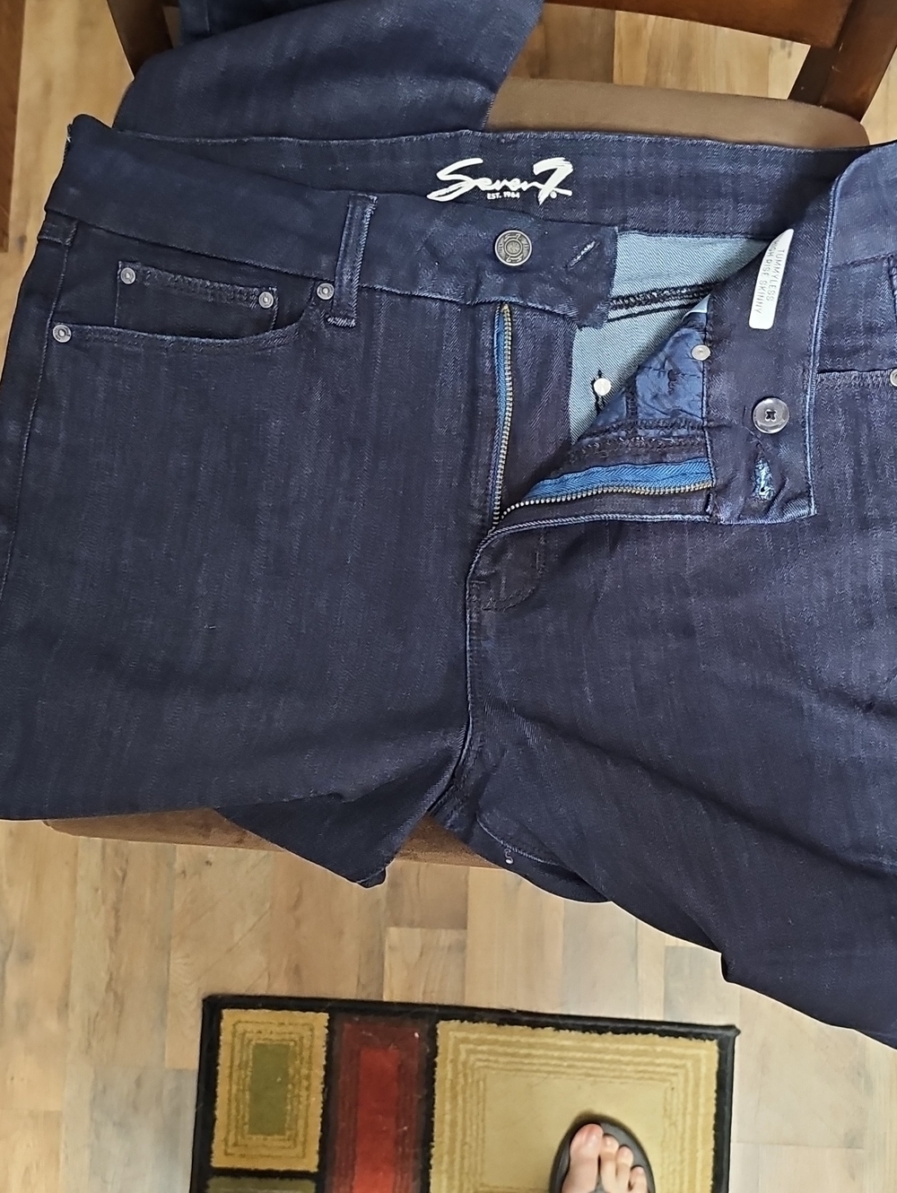 Seven7 Women's Indigo Skinny Jeans